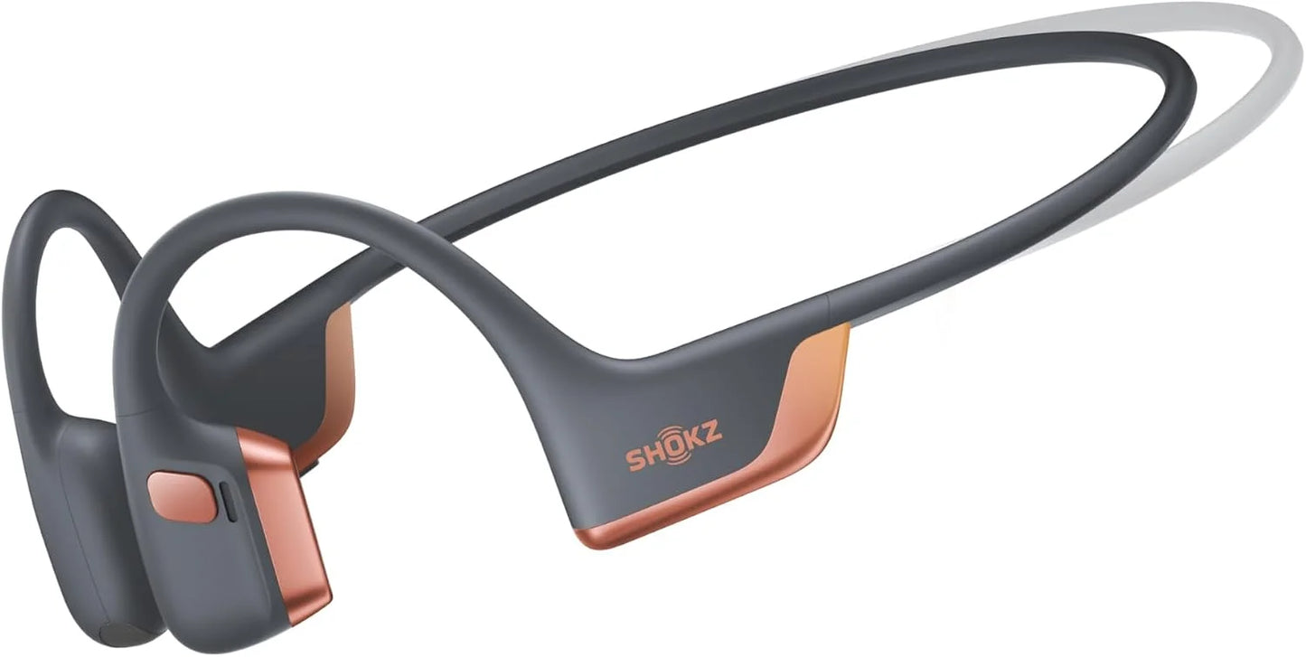 SHOKZ OpenRun Pro 2 Bone Conduction Bluetooth Sport Headphones, Silver