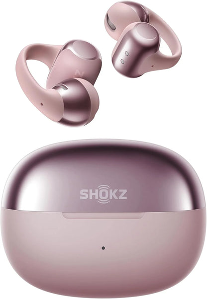 SHOKZ OpenDots ONE-Open-Ear Headphones, Clip-On Earbuds-Wireless Bluetooth Earbuds with Microphone-Secure, Lightweight, Comfort-Premium Dolby Audio-Water Resistant-Fast Charging (Renewed)
