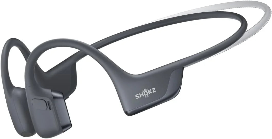 SHOKZ OpenRun Pro 2 Bone Conduction Bluetooth Sport Headphones, Silver
