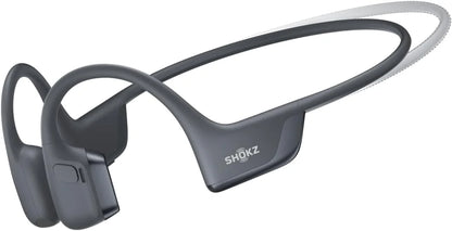 SHOKZ OpenRun Pro 2 Bone Conduction Bluetooth Sport Headphones, Silver