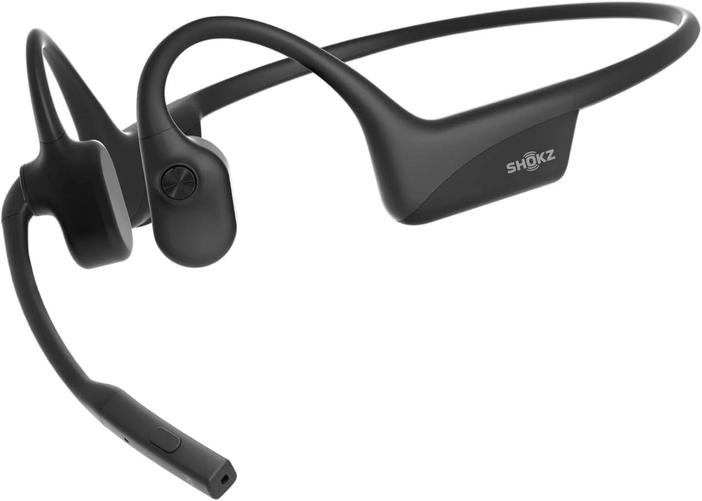 SHOKZ OpenComm2 UC Open-Ear Headset, USB-A Dongle, Noise-Canceling Mic