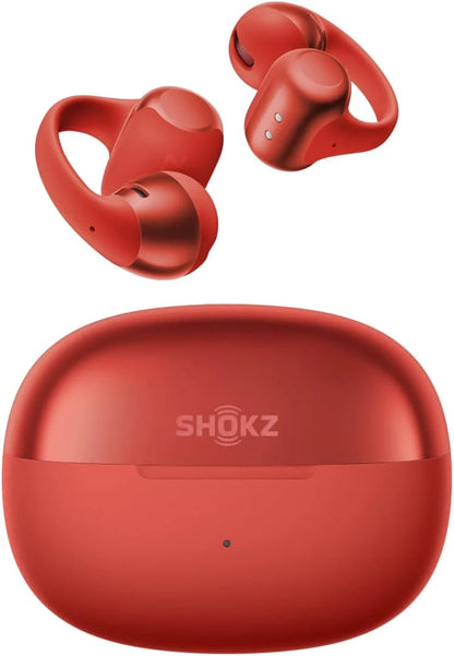 SHOKZ OpenDots ONE Open-Ear Clip-On Bluetooth Earbuds, Black, Dolby Audio