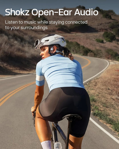 SHOKZ OpenRun Pro 2 Bone Conduction Bluetooth Sport Headphones, Silver