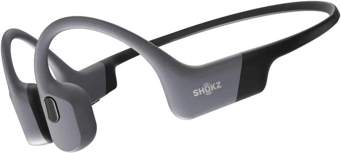 SHOKZ OpenSwim Pro Open-Ear MP3 Headphones, Red, IP68 Waterproof, 32GB MP3