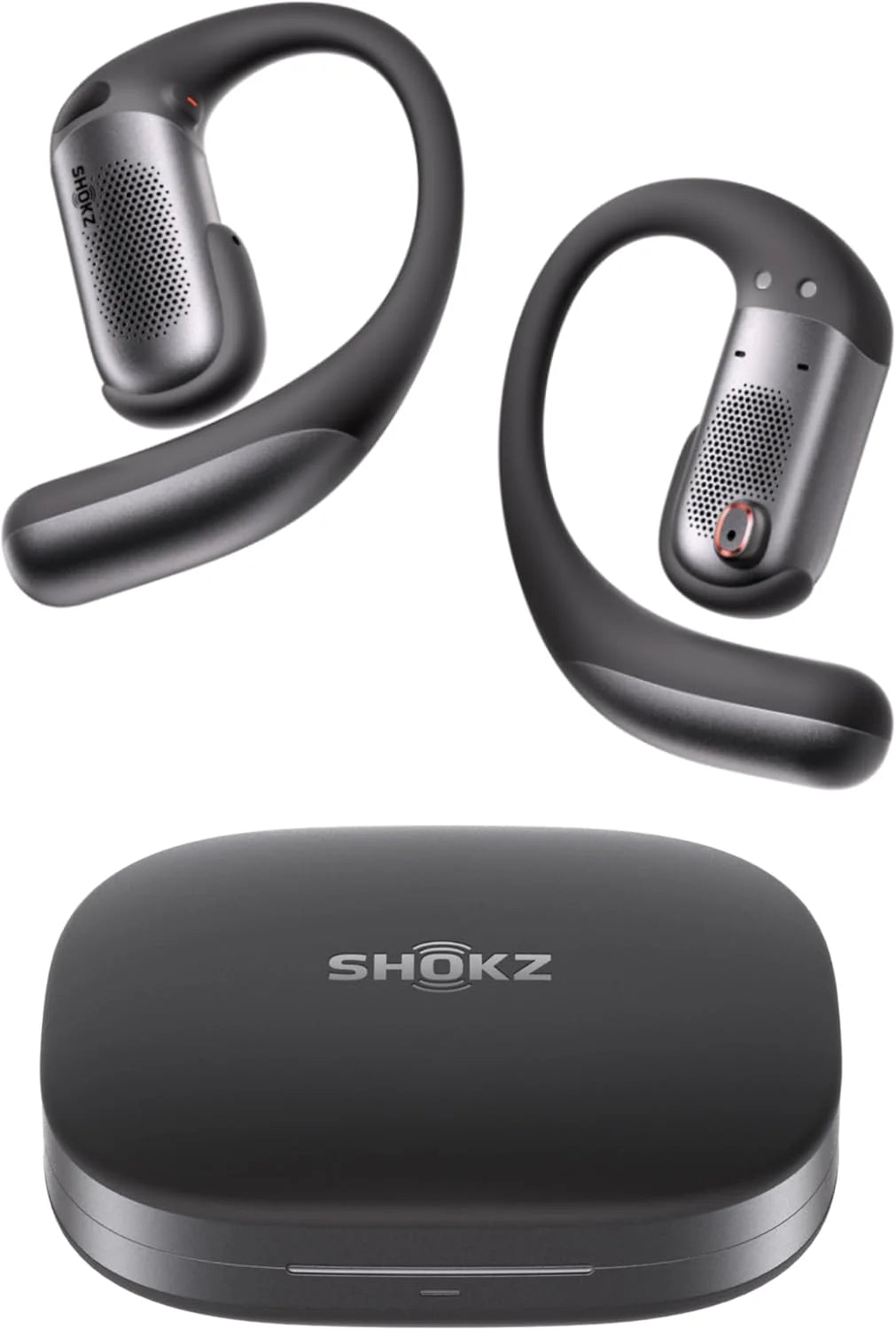 SHOKZ OpenFit Pro Open-Ear Earbuds with Noise Reduction, Dolby Atmos, Black