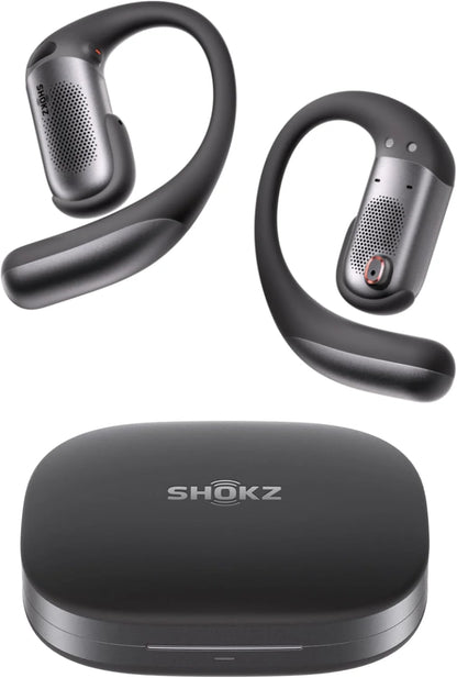 SHOKZ OpenFit Pro Open-Ear Earbuds with Noise Reduction, Dolby Atmos, Black