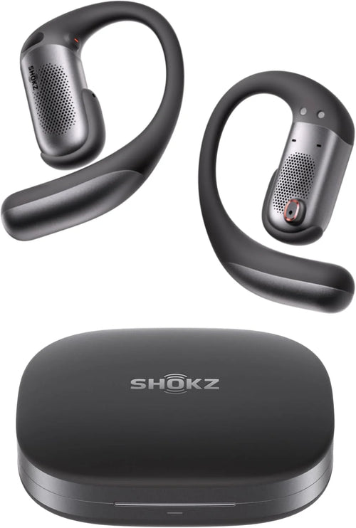 SHOKZ OpenFit Pro Open-Ear Earbuds with Noise Reduction, Dolby Atmos, Black