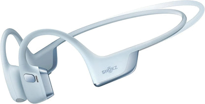 SHOKZ OpenRun Pro 2 Bone Conduction Bluetooth Sport Headphones, Silver